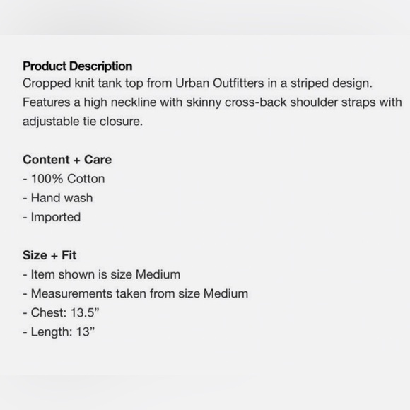 NWT UO Seraphina Striped High Neck Knit Top - Medium - Picture 13 of 13